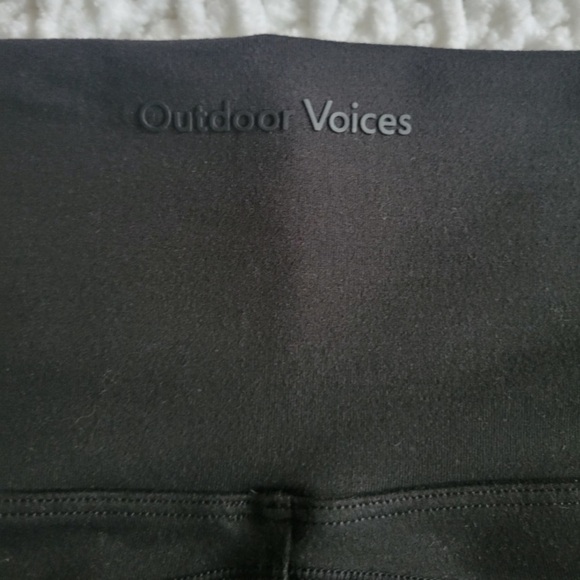 OUTDOOR‎ VOICES black leggings size S casual stretch - Picture 5 of 8